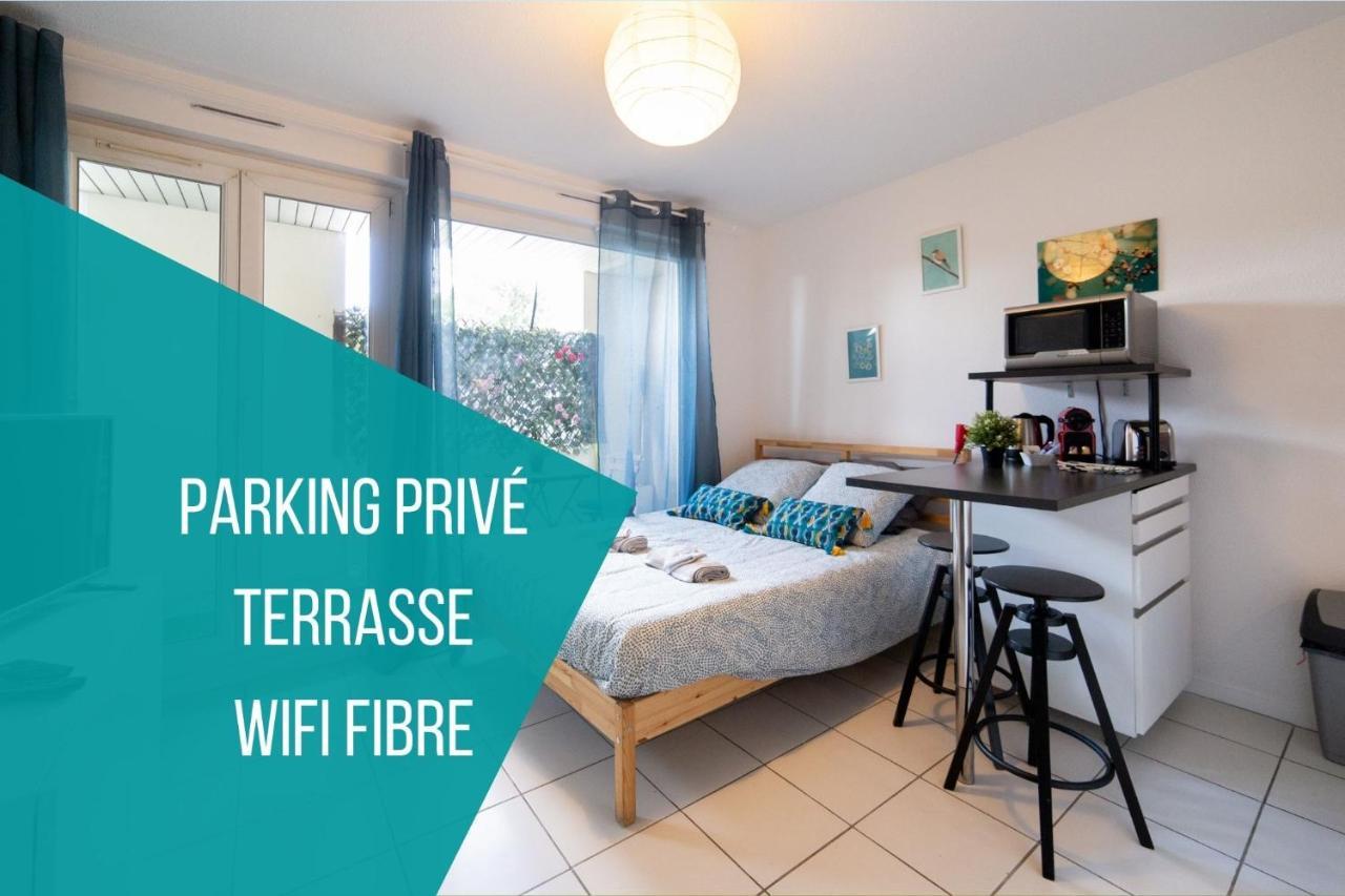 La Terrasse St Michel - Parking -Metro - Bus Apartment Toulouse Exterior photo